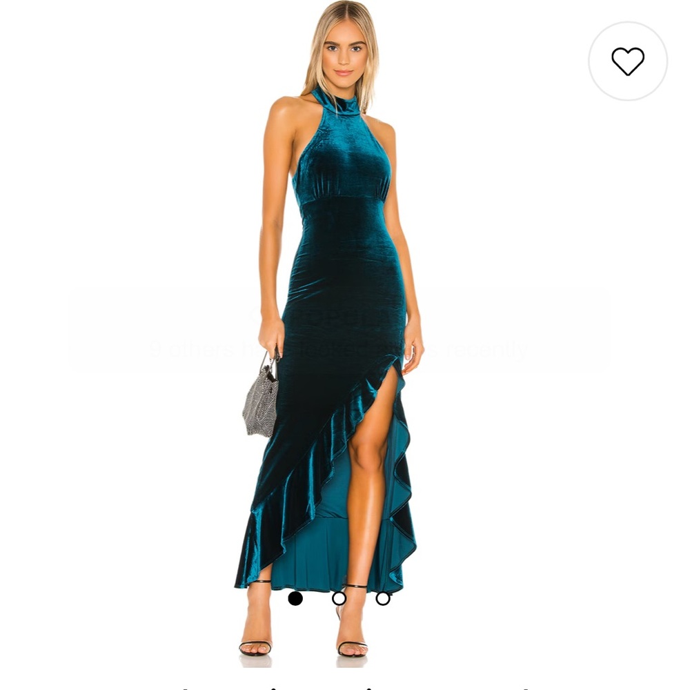 LOVERS AND FRIENDS Teal Ayla Maxi Dress